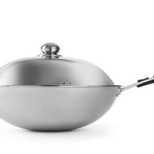 Indukčná panvica Wok, HENDI, Profi Line, ø360x(H)180mm