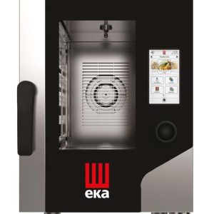 Konvekčná parná rúra Millennial Touch Screen Gastro Compact 6x GN 2/3, elektrická, elektronicky riadená, Tecnoeka, 400V/5200W, 500x750x(H)700mm