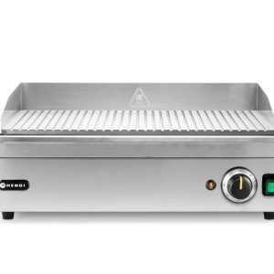 Grilovacia doska vrúbkovaná, HENDI, Kitchen Line, 220-240V/3500W, 697x474x(H)241mm