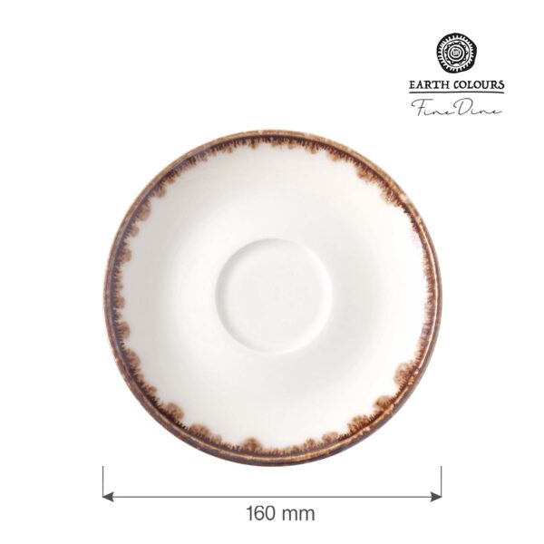 Vanilková podšálka na cappuccino, 160 mm